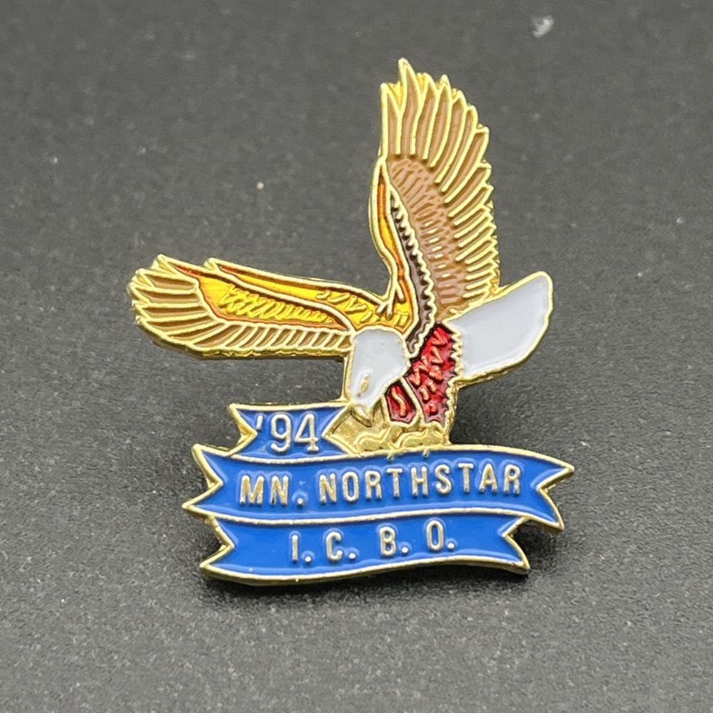 International Conference Of Building Officials MN Northstar ICBO Lapel Hat Pin